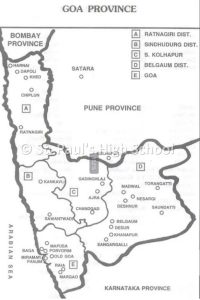 Map of Goa Jesuits Jurisdiction